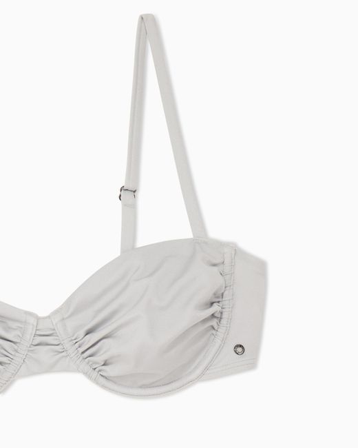ARMANI EXCHANGE White Top Bikini