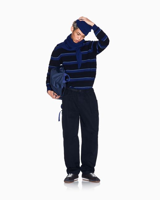 ARMANI EXCHANGE Blue Regular Fit Pullover for men