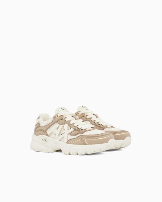 ARMANI EXCHANGE White Sneakers