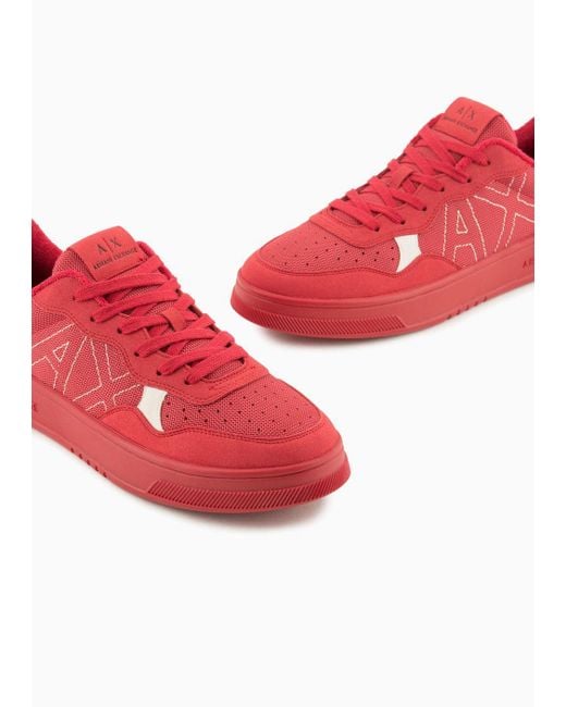 Armani Exchange Sneaker in Red für Herren