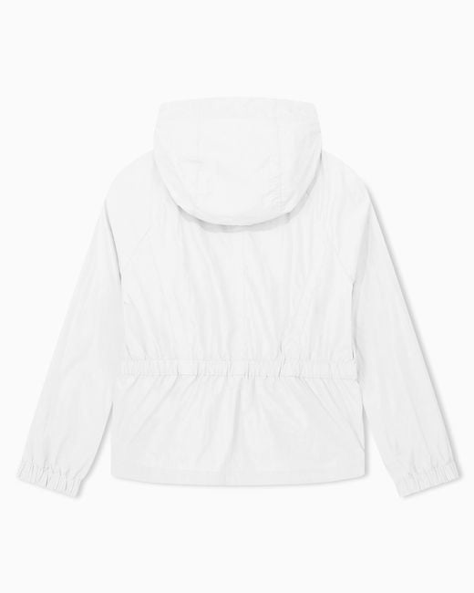 ARMANI EXCHANGE White Regular Fit Blouson Jacket