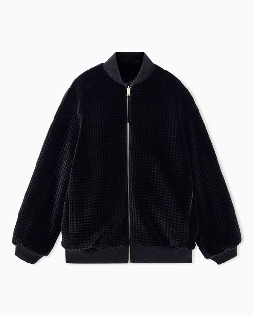 ARMANI EXCHANGE Blue Blouson Jacket