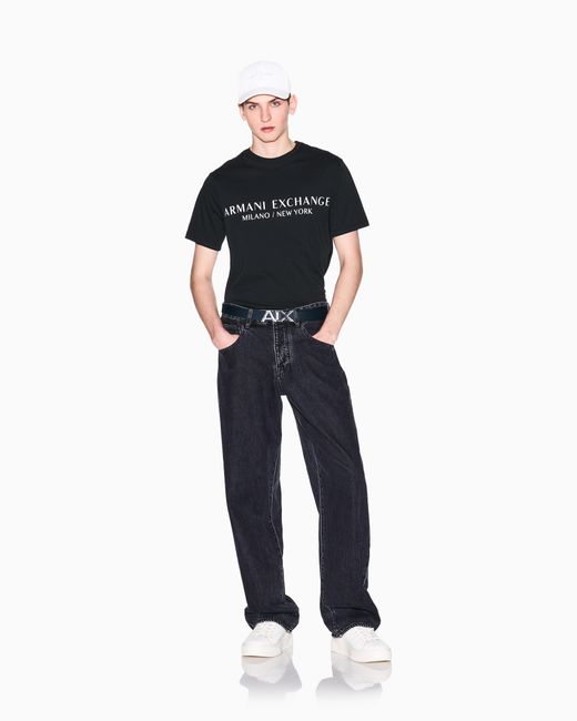 Camiseta De Punto Slim Fit ARMANI EXCHANGE de hombre de color Green