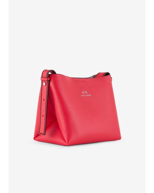 Armani Exchange Bucket Bags in Red Lyst