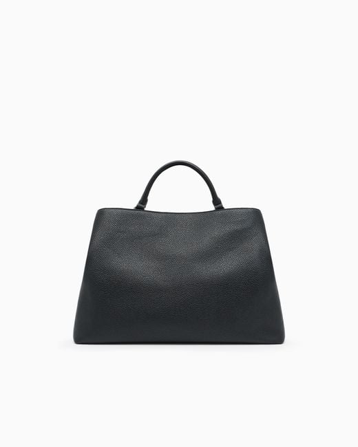 ARMANI EXCHANGE Black Handbag With Shoulder Strap With Logo