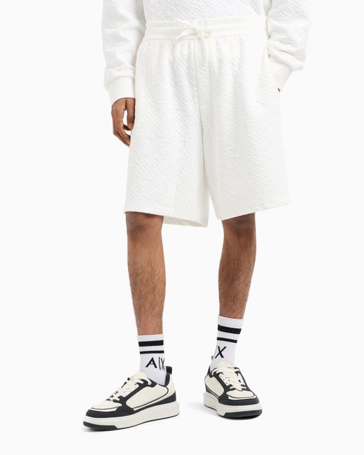 Bermuda Basic di ARMANI EXCHANGE in White da Uomo