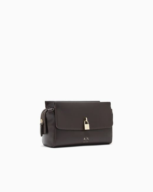 ARMANI EXCHANGE White Crossbody Messenger Bag