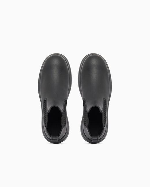 ARMANI EXCHANGE Black Boot for men