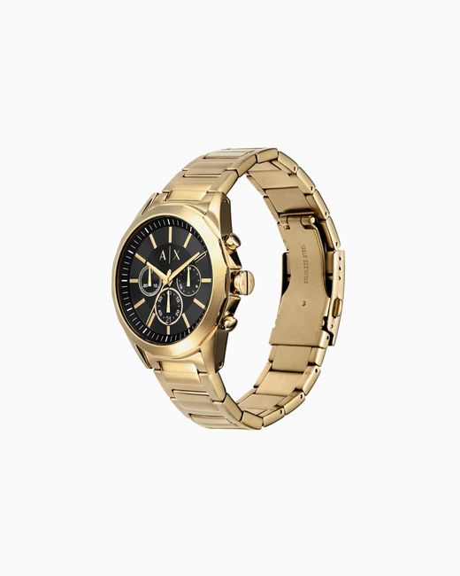 Reloj Con Correa De Acero ARMANI EXCHANGE de hombre de color White