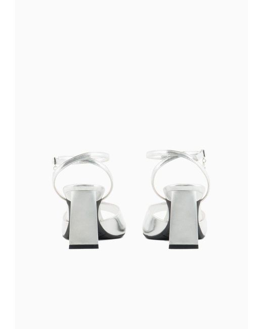 Armani Exchange Heels in White Lyst