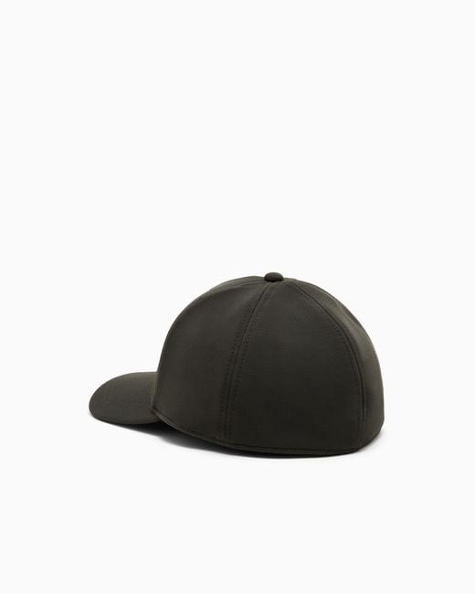 ARMANI EXCHANGE Green Cap With Visor And Logo for men