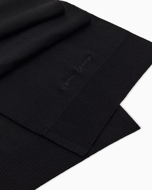 ARMANI EXCHANGE Black Scarves