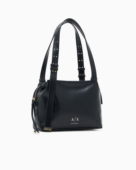 ARMANI EXCHANGE Black Shoulder Bag