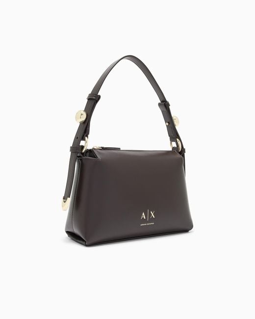 ARMANI EXCHANGE Black Shoulder Bag