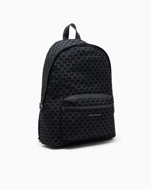 ARMANI EXCHANGE Blue Backpack for men