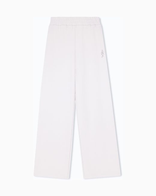 ARMANI EXCHANGE White Oversized Trousers
