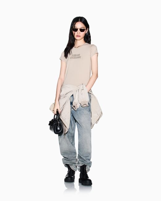 ARMANI EXCHANGE Natural Slim Fit T-Shirt