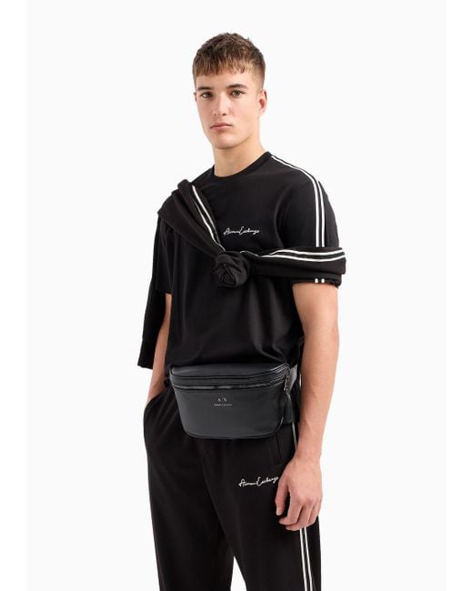 Armani Exchange Black Armani Exchange - Waist Bag for men