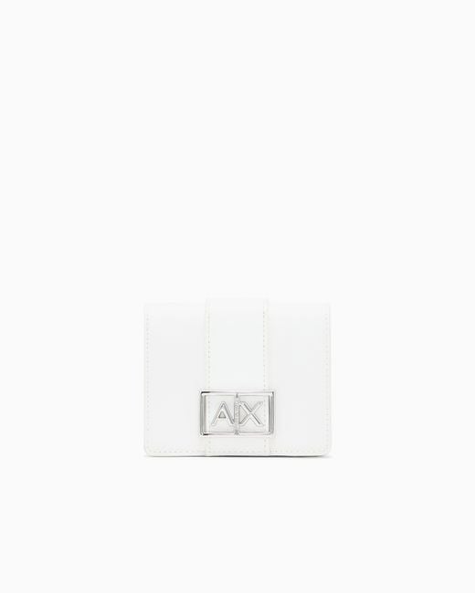 ARMANI EXCHANGE White Mini Wallet