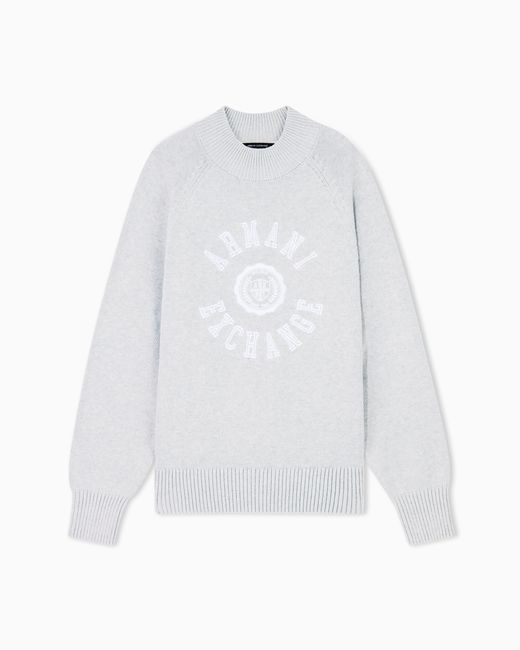 ARMANI EXCHANGE White Pullover