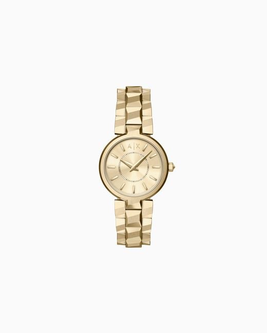 ARMANI EXCHANGE White X Audora Quartz Watch