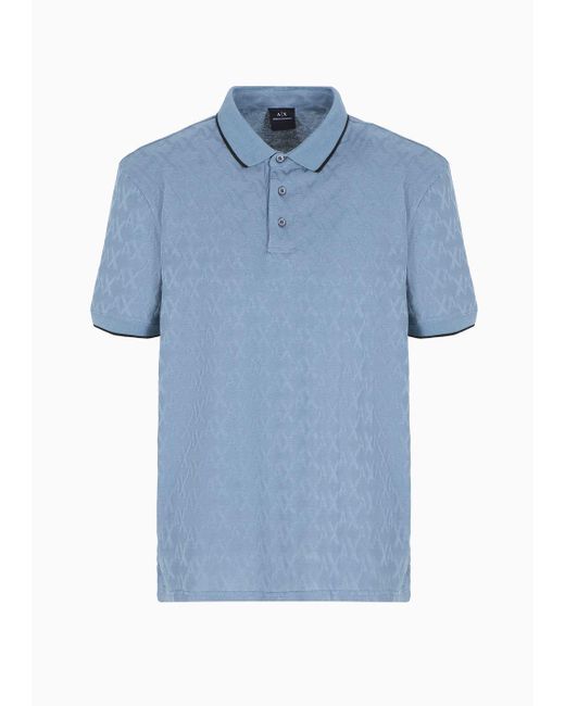 Armani Exchange Poloshirts in Blue für Herren