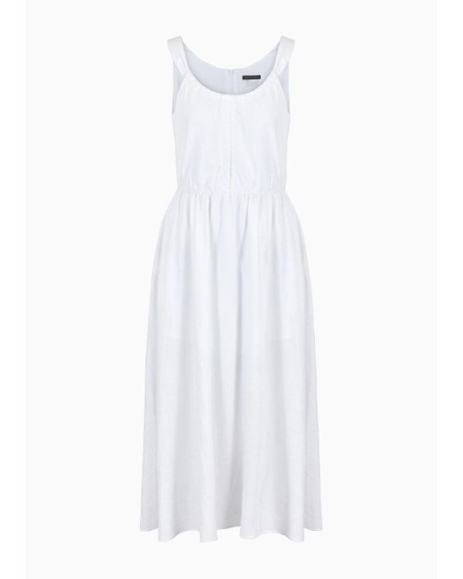 Robes Midi Armani Exchange en coloris White
