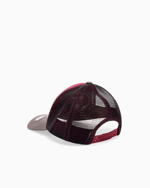 ARMANI EXCHANGE Red Baseball Hat for men