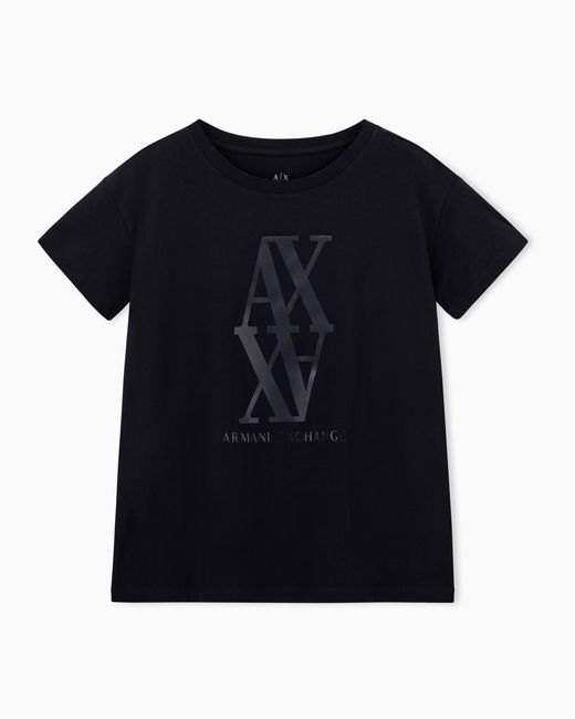Camisetas Relajadas ARMANI EXCHANGE de color Black