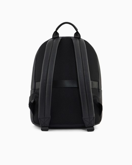 ARMANI EXCHANGE Black Backpack for men