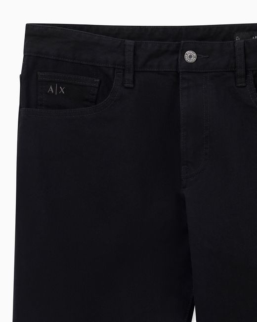ARMANI EXCHANGE Blue Comfort Slim Straight-Leg Jeans for men