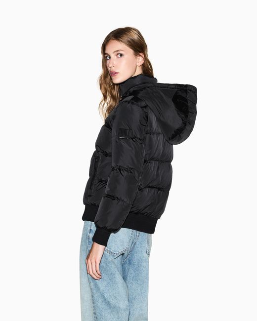 ARMANI EXCHANGE Blue Down Jacket