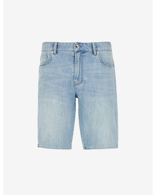 Armani Exchange Denim Shorts in Blue 