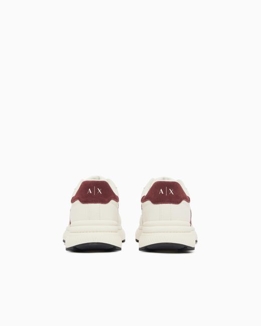 ARMANI EXCHANGE White Sneakers for men