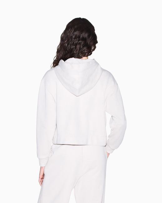 ARMANI EXCHANGE White Sweatshirt With Regular Fit