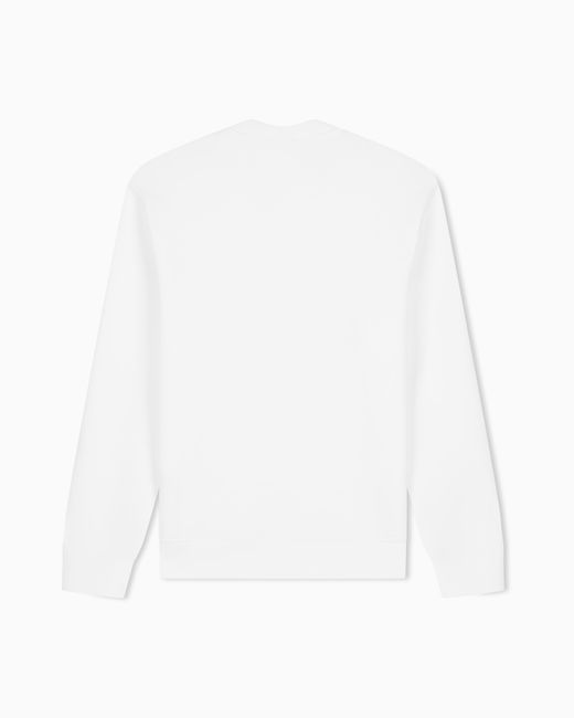ARMANI EXCHANGE White Sweatshirt for men