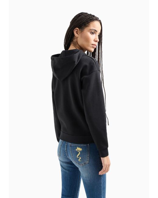 Armani Exchange Black Sweatshirts Mit Reißverschluss