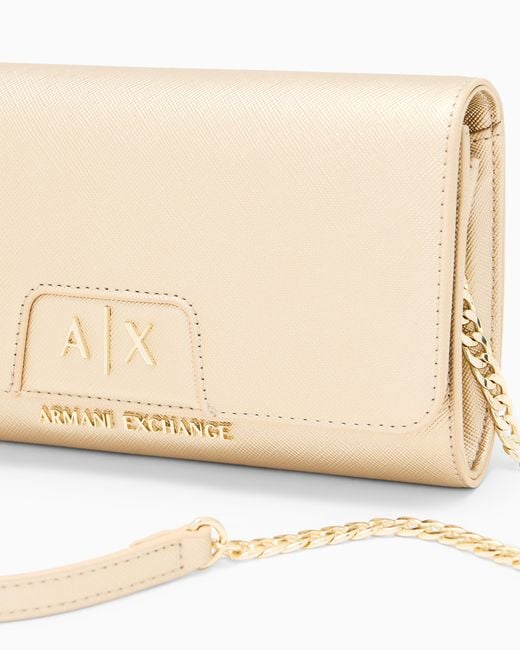 ARMANI EXCHANGE Natural Wallet On Chain