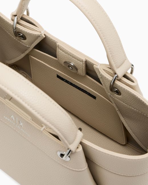 Sac À Main Moyen Avec Bandoulière Dégradée ARMANI EXCHANGE en coloris Natural