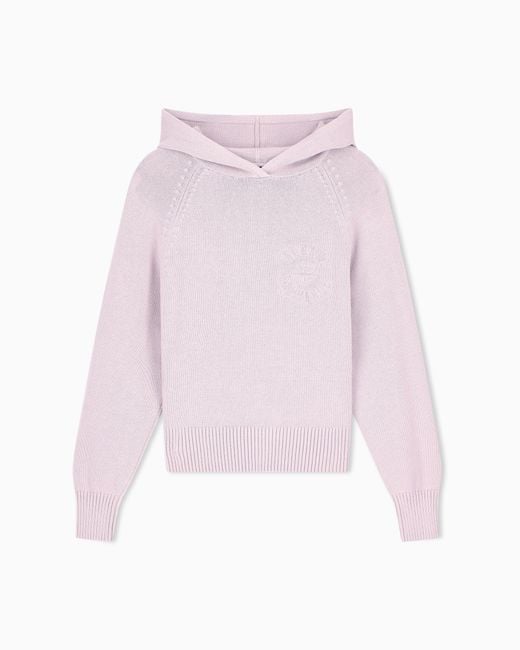ARMANI EXCHANGE Pink Regular Fit Pullover