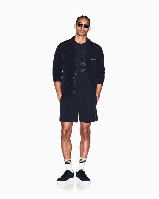 ARMANI EXCHANGE Blue Bermuda Shorts for men