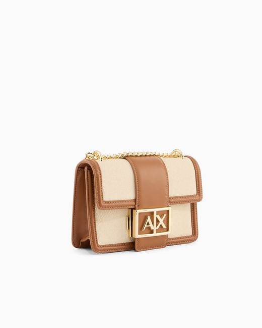 ARMANI EXCHANGE Natural Mini Crossbody Bag