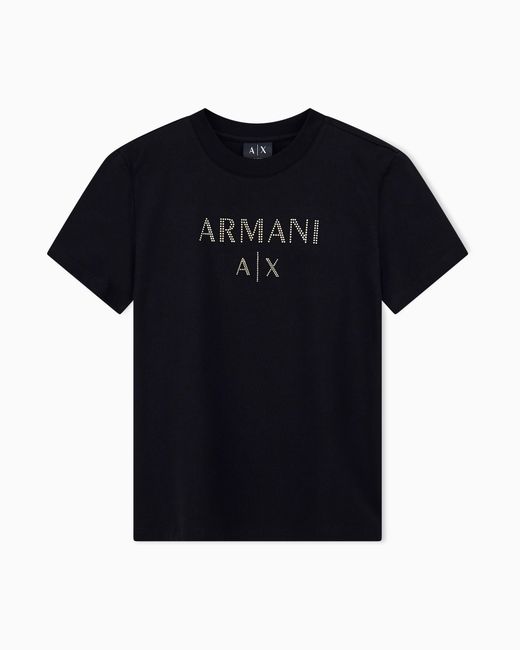 ARMANI EXCHANGE Black Regular T-Shirt