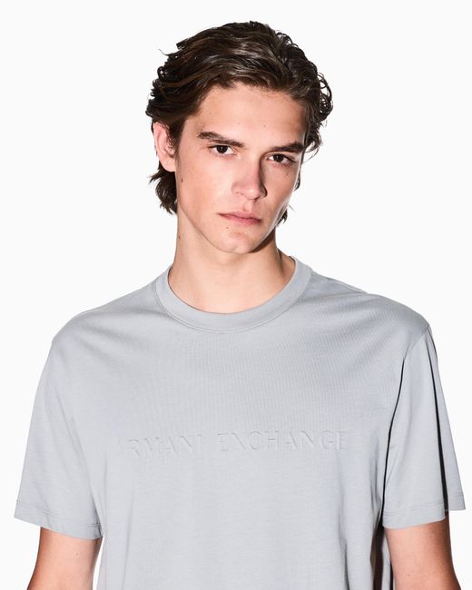 ARMANI EXCHANGE Regular Fit T-Shirts in Gray für Herren