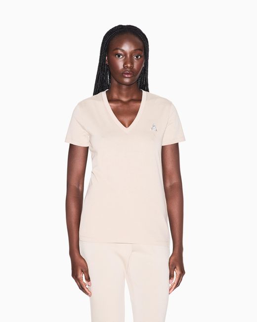 ARMANI EXCHANGE Natural Regular Fit T-Shirt