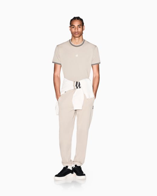 Diagonal Sweatpants ARMANI EXCHANGE de hombre de color Natural