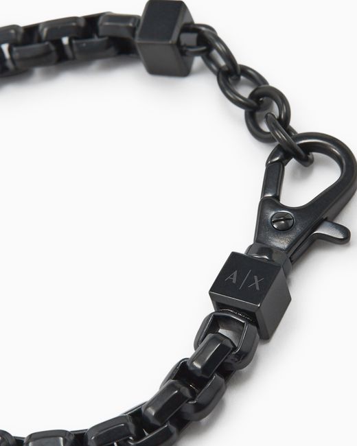 Bracciale A Catena di ARMANI EXCHANGE in Metallic da Uomo