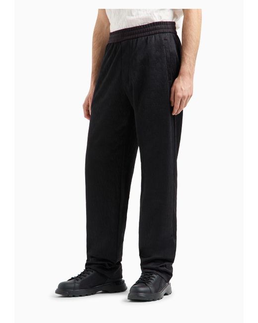 Armani Exchange Black Casual Pants for men