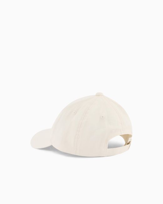 Cappello Con Visiera E Logo di ARMANI EXCHANGE in White