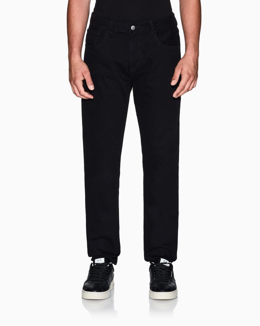 ARMANI EXCHANGE Blue Comfort Slim Straight-Leg Jeans for men